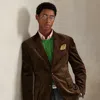 Ralph Lauren The Rl67 Corduroy Jacket In Brown