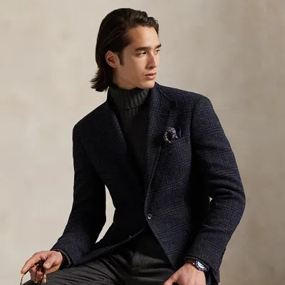 Ralph Lauren The Rl67 Glen Plaid Wool Tweed Jacket