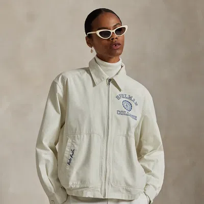 Ralph Lauren The Spelman College Drizzler Jacket In Neutral