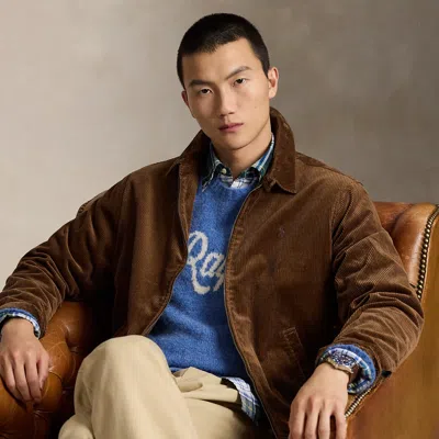 Ralph Lauren The Wynton Corduroy Jacket In Brown