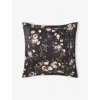 Ralph Lauren Thompson Floral-print Cotton-sateen Oxford Pillowcase 65cm X 65cm Charcoal In Multi