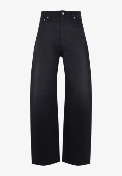 Ralph Lauren Thompson Straight-leg Jeans In Black