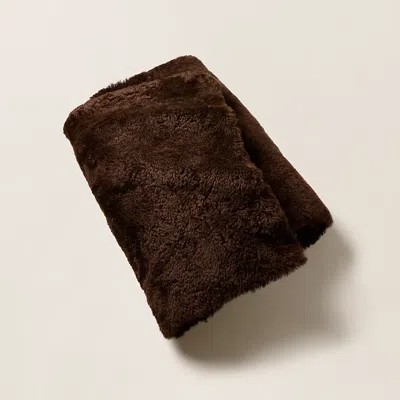 Polo Ralph Lauren Thomson Throw Blanket In Brown