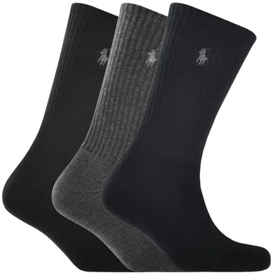 Polo Ralph Lauren Ralph Lauren Three Pack Socks Navy