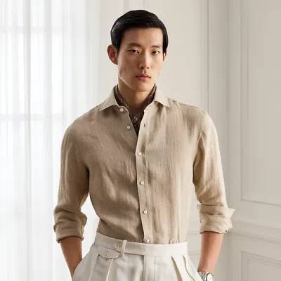 Ralph Lauren Tick-weave Linen Shirt
