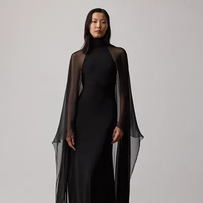 RALPH LAUREN RALPH LAUREN TILLY JERSEY EVENING DRESS