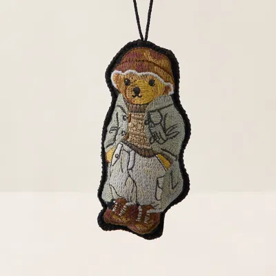 Polo Ralph Lauren Toggle-coat Polo Bear Ornament In True Cream