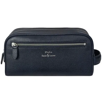 Ralph Lauren Shave Kit Bag Navy In Blue