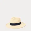Ralph Lauren Toquilla Straw Hat In Neutral