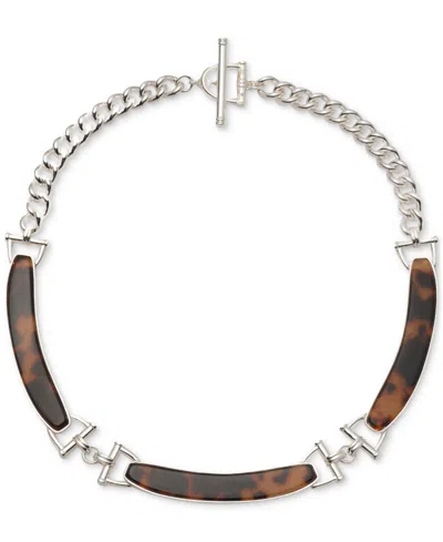 Ralph Lauren Tortoise Collar Necklace, 16" In Brown