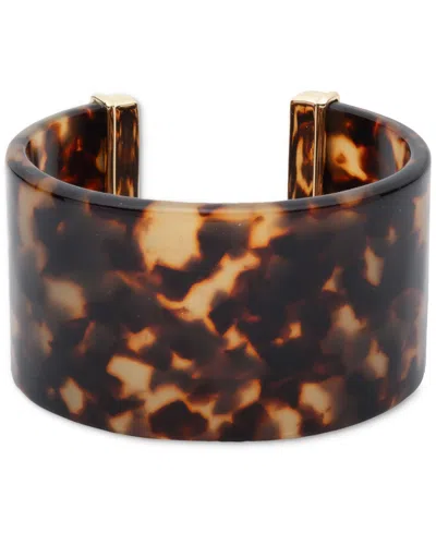 Ralph Lauren Tortoise Cuff Bracelet In Brown