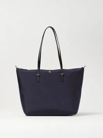 Ralph Lauren Tote Bags Lauren  Woman Color Navy