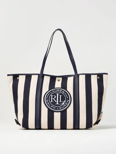 Ralph Lauren Tote Bags Lauren  Woman Color Navy