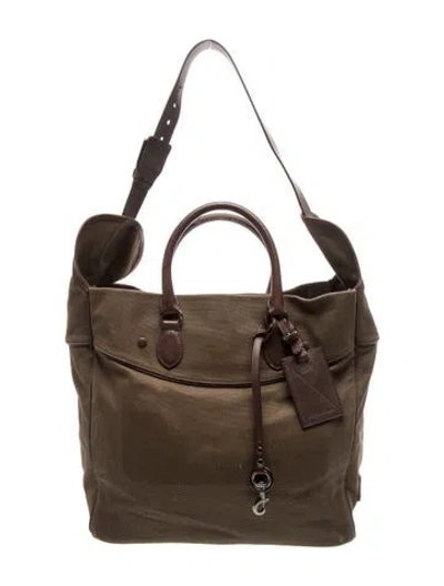 Pre-owned Ralph Lauren Tote In Brown