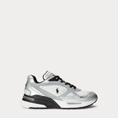 Ralph Lauren Trackster 275 Sneaker In Gray