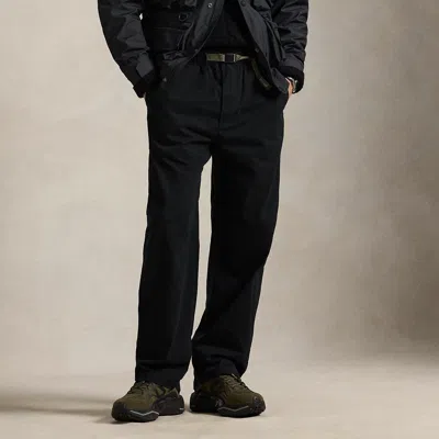 Ralph Lauren Trailster Relaxed Fit Twill Pant In Black