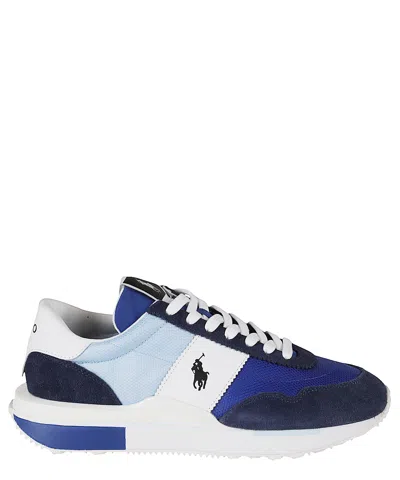 Ralph Lauren Train 89 Sneakers In Blue
