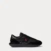 Polo Ralph Lauren Ralph Lauren Train 89 Trainers Black In Triple Black/red