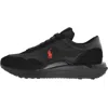 Polo Ralph Lauren Ralph Lauren Train 89 Trainers Black In Black