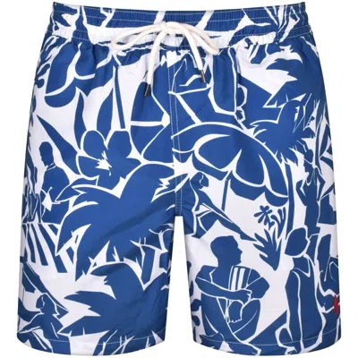 Ralph Lauren Traveller Swim Shorts Blue