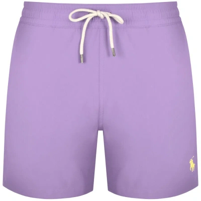 Ralph Lauren Traveller Swim Shorts Purple