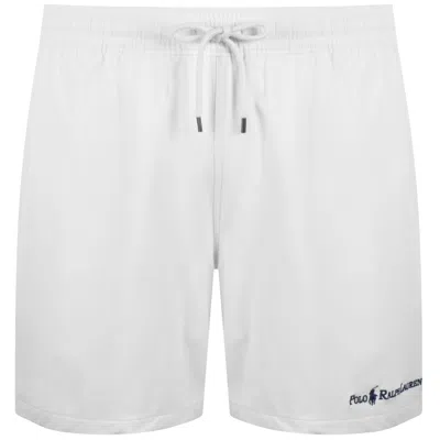 Ralph Lauren Traveller Swim Shorts White