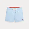 Polo Ralph Lauren Kids' Traveller Swimming Trunk In Black