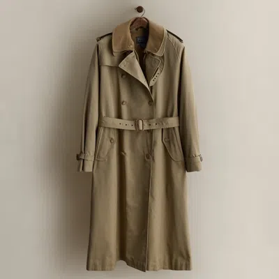Ralph Lauren Trench Coat In Green