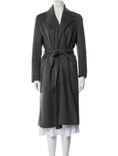 Pre-owned Ralph Lauren Trench Coat In Gray