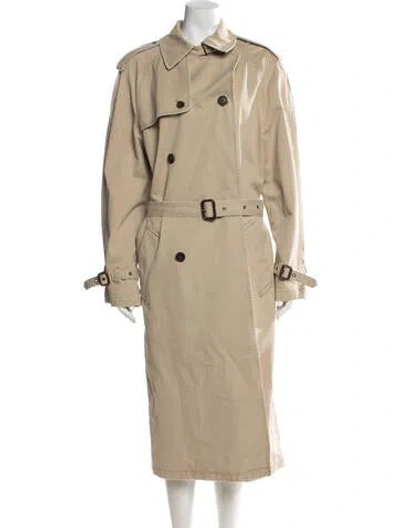 Pre-owned Ralph Lauren Trench Coat In Green