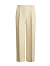 Ralph Lauren Plus Size Linen-blend Twill Wide-leg Pants
