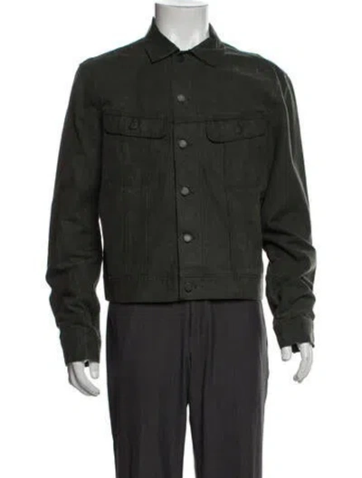 Pre-owned Ralph Lauren Trucker Jacket In Green