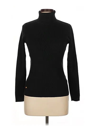 Pre-owned Ralph Lauren Turtleneck Sweater In Black