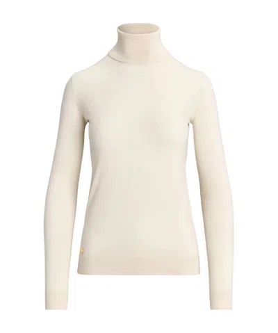 Polo Ralph Lauren Turtleneck Sweater In White