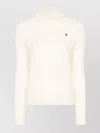 Ralph Lauren Turtleneck Wool Blend Knitwear In Pink