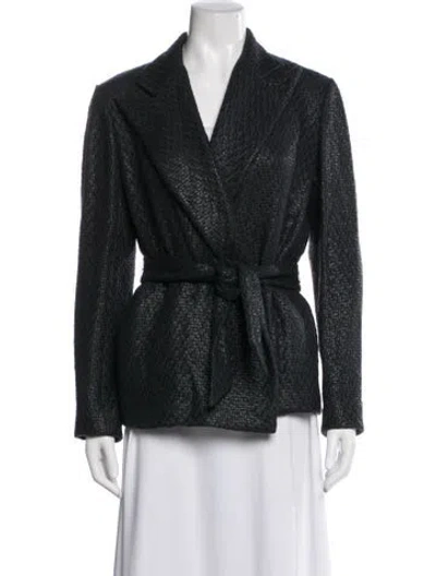 Pre-owned Ralph Lauren Tweed Pattern Blazer W/ Tags In Multi
