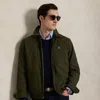 Ralph Lauren Twill Bi-swing Jacket In Company Olive