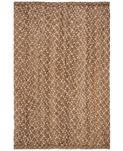 Ralph Lauren Two Color Braid Lrl7301a 8'x10' Area Rug In Sand