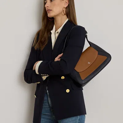 Ralph Lauren Two-tone Medium Schylar Shoulder Bag
