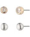 Ralph Lauren Two-tone Stud Earrings Set