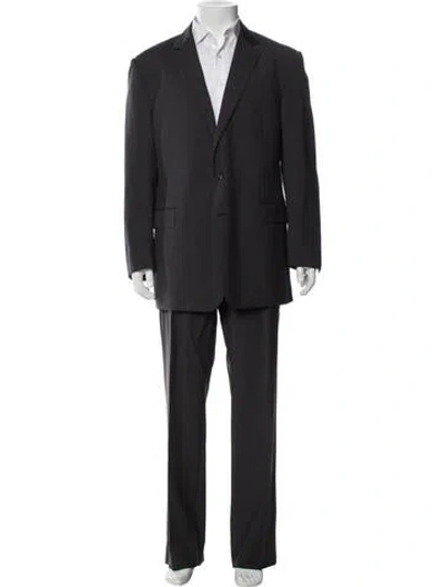 Pre-owned Ralph Lauren Two-piece Suit Vest In Gray