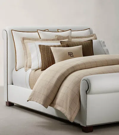 Ralph Lauren Tyler Oxford Pillowcase In Neutral