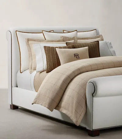 Ralph Lauren Tyler Super King Duvet Cover In Neutral