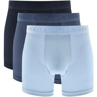Ralph Lauren Underwear 3 Pack Boxer Briefs In Multi