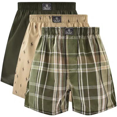 Ralph Lauren Underwear 3 Pack Boxer Shorts