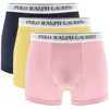 Ralph Lauren Underwear 3 Pack Trunks In Multi