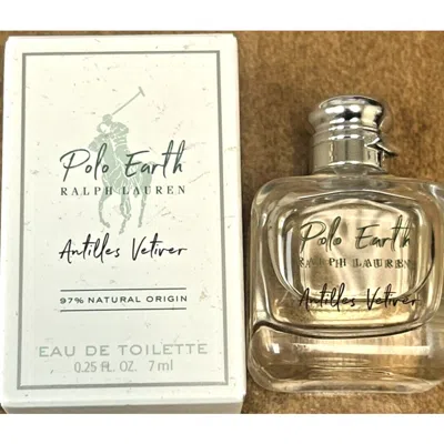 Ralph Lauren Unisex Polo Earth Antilles Vetiver Edt 0.25 oz Fragrances 3605972831538
