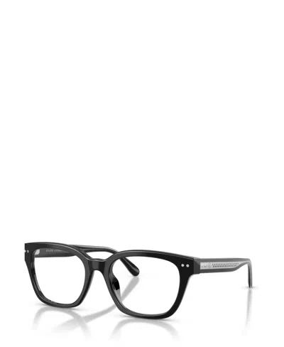 Ralph Lauren Unisex Square Eyeglasses, Rl6258u In Black