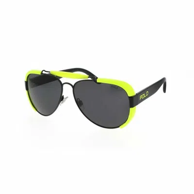 Ralph Lauren Unisex Sunglasses  Ph3129-90038760  60 Mm Gbby2 In Gray