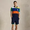 Ralph Lauren Us Open 6-inch Ball Crew Short In Blue